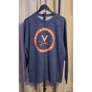 Ouray University Of Virginia Cavaliers Graphic Long Sleeve Pullover Mens Size XL